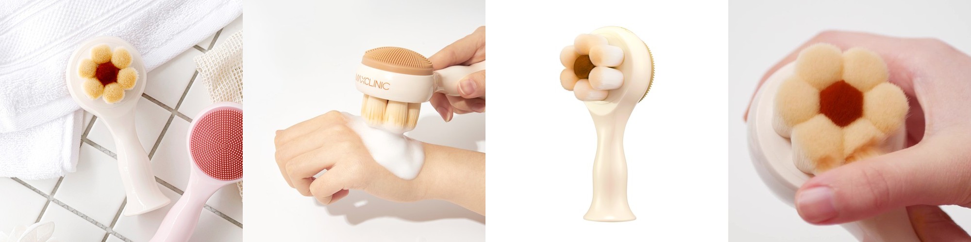 맥스클리닉 초미세모 세안 블랙헤드 포어클리어 모공브러쉬