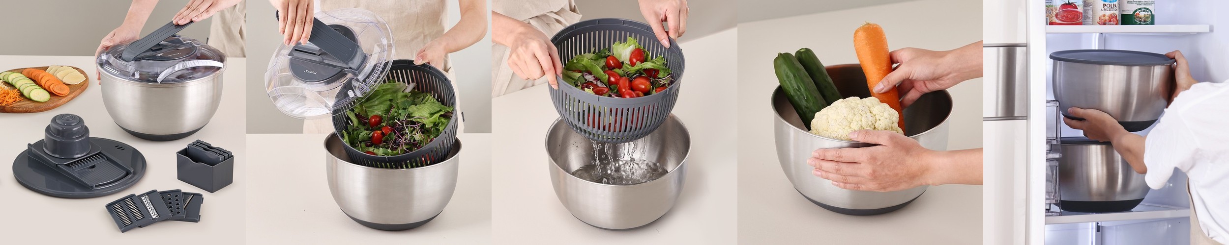 AMT 샤프 통5중 스마트쿡 이유식냄비 316Ti 스텐 편수냄비 18cm