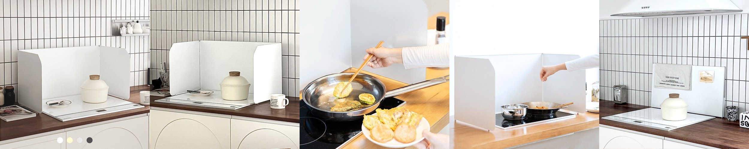 스텐 가스렌지가림막 40cm 인덕션 가스레인지 가림막 덮개 가드 기름튐방지 기름막이