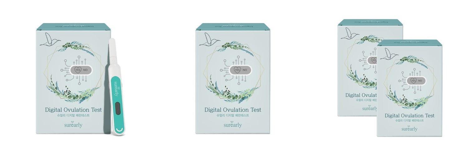 슈얼리 디지털 배란테스트기 20개입 배테기