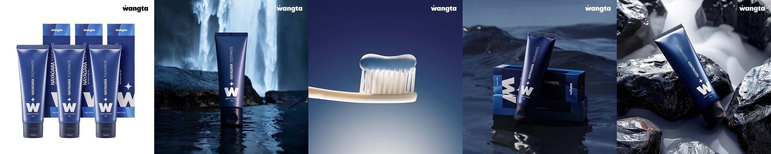 왕타 나야가라 치약 100g, 3개