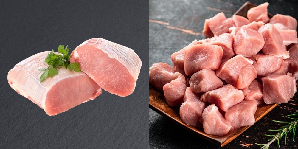 헬스꼬기 돼지고기 뒷다리살 헬스 단백질 식단 슬라이스, 200g, 5개