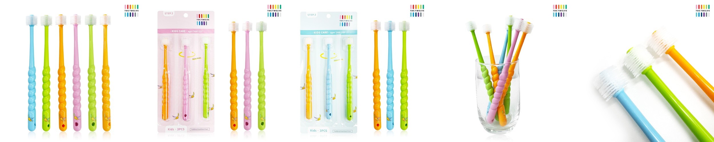 아기 유아 여아 머리끈 고무줄 머리방울 헤어끈 대용량 케이스 세트