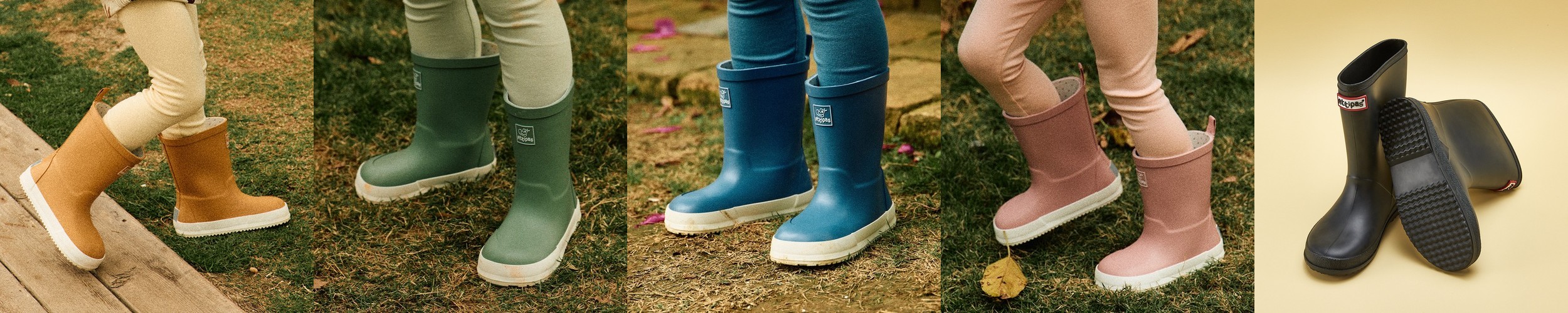 아띠빠스 아기우비 빛 반사띠 어린이 유아 레인코트 키즈 우비 두돌아기 안전