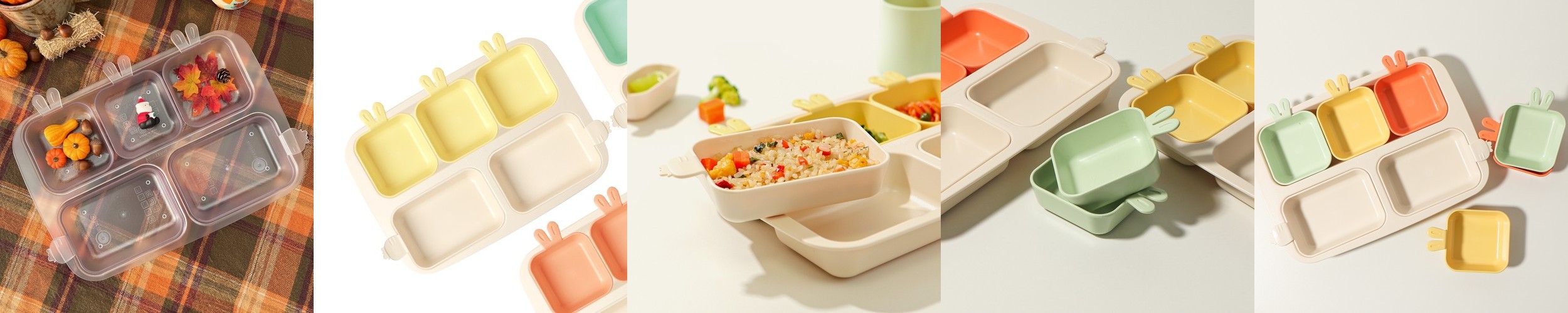 마미스테이블 [깨비큐브 8구 60ml] 최상급 식품등급 실리콘 완벽한 밀폐력 이유식용기