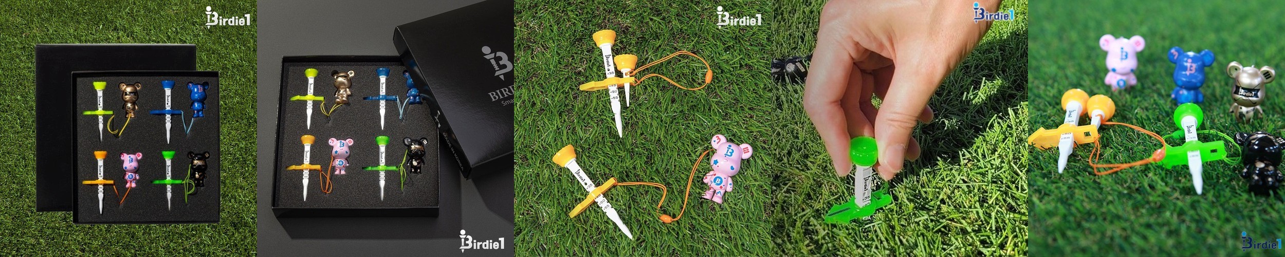 골프 볼마커 맞춤제작 유리돔 포토 이니셜 자석클립 커플 골프용품 선물 볼마크