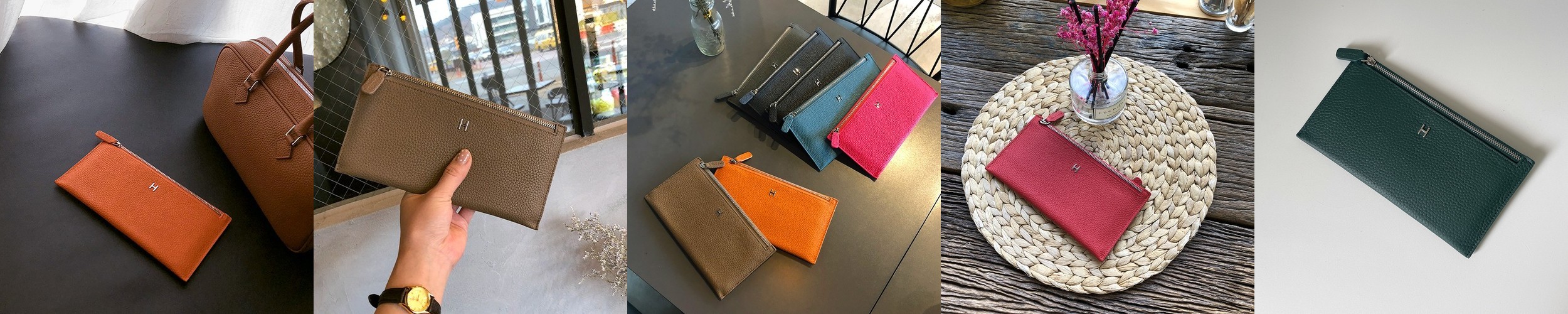 여성장지갑 지퍼장지갑 사피아노 가죽 지폐 동전수납 지퍼포켓 여행용