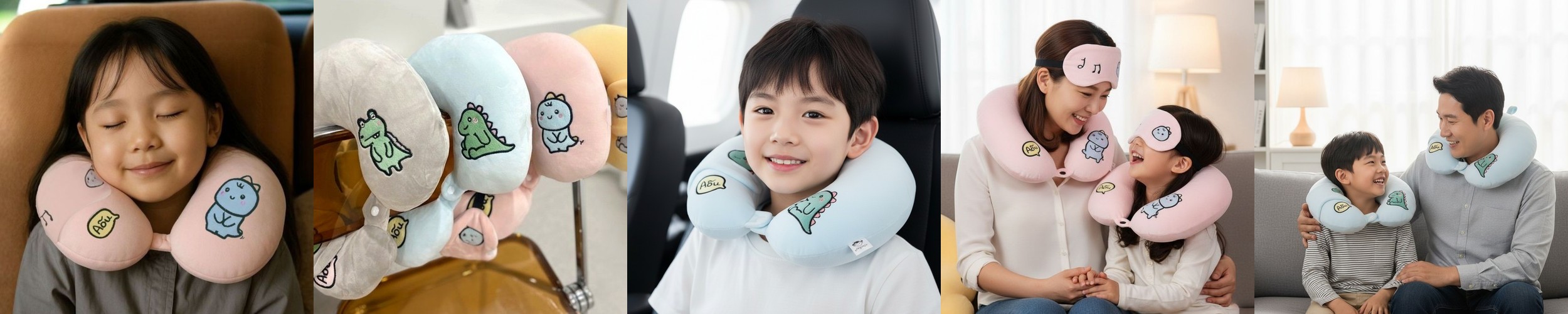 두리프 여행용 목베개 기내용 비행기 휴대용