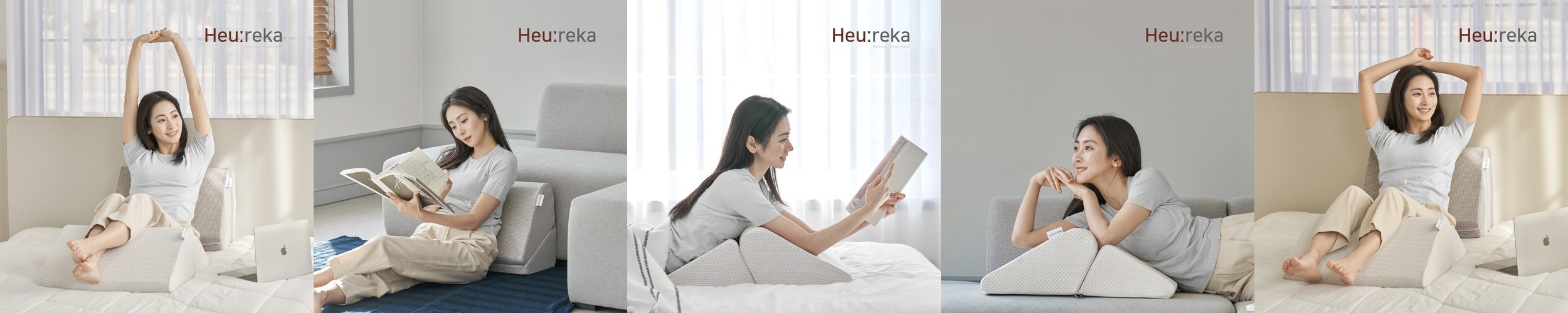 [픽서] 3D 등편안 삼각쿠션 등받이쿠션 허리 침대 쇼파 대형 등쿠션