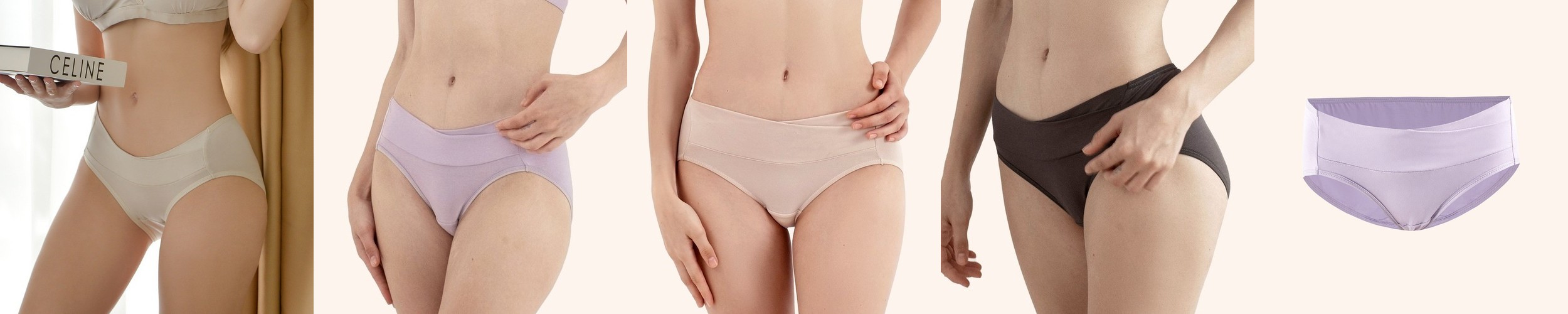 뉴니끄 텐셀랩 임산부팬티 4종 세트 빅사이즈 텐셀 임산부 속옷세트 국내생산