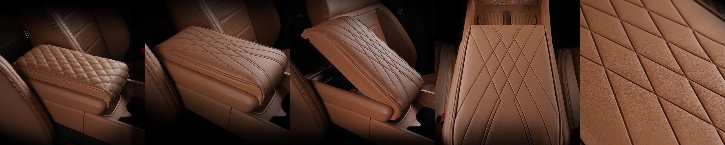 아임반 제네시스 GV70 페이스리프트 전용 차량용 콘솔쿠션 자동차 팔쿠션 팔걸이쿠션