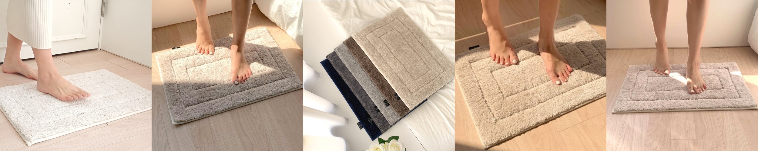 바나코 스플래쉬 빨아쓰는 규조토 발매트 40×60 흡수 건조 매트