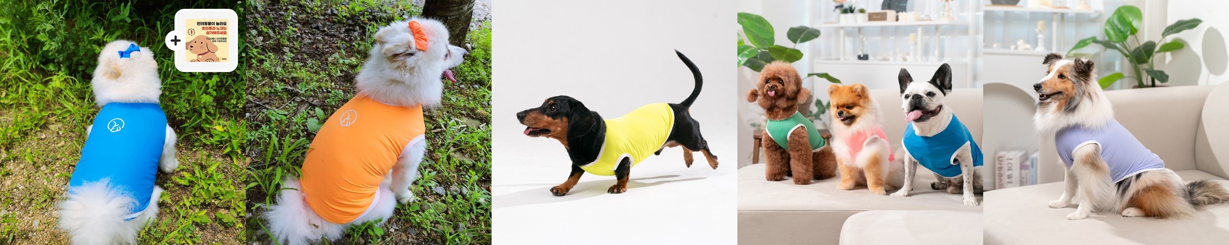 강아지여름옷 쿨나시 쿨티 쿨링 실내복 중형견 대형견옷
