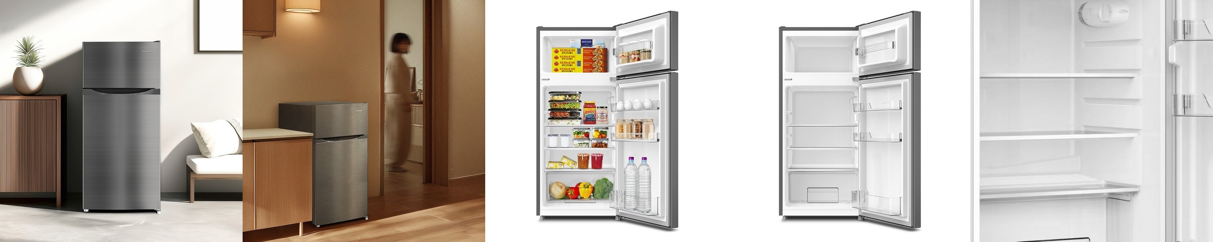 쿠잉 레트로 소형냉장고 REF-D121 민트 미니 원룸 사무실 신혼 슬림