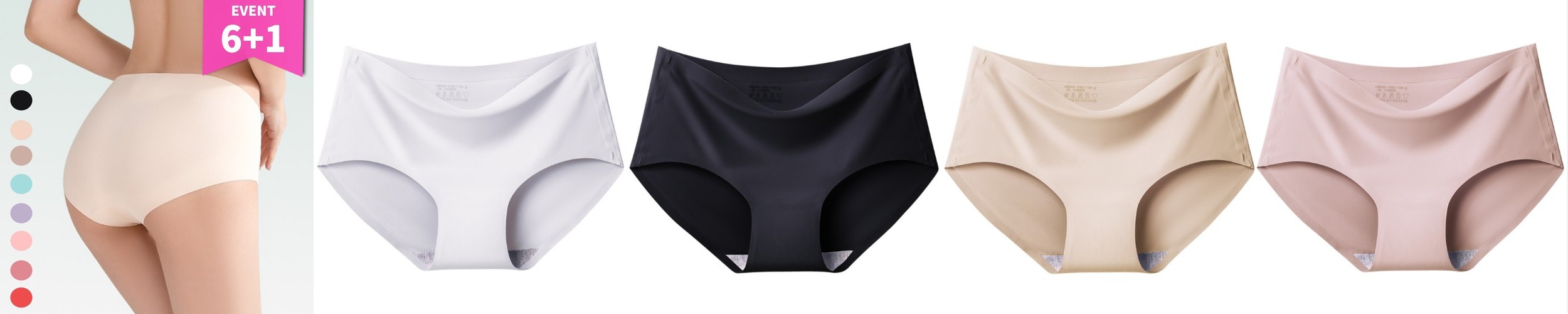 뚱크 여성속옷 요가 필라테스 무봉제 노라인 삼각 심리스팬티