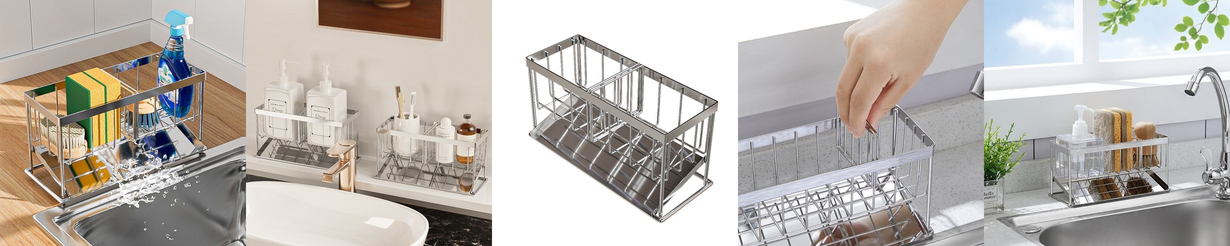 [N단독]스텐304 연마제없고 물이 잘 흐르는 두뼘 물빠짐 풀세트 식기건조대2단