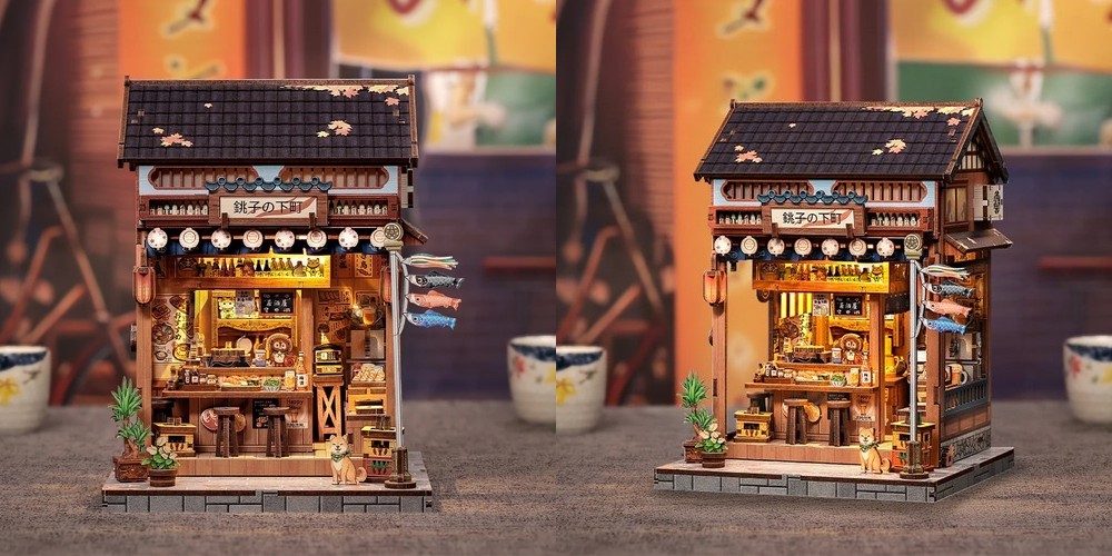 조시 골목의 이자카야 DIY 미니어쳐 하우스 만들기 한글설명서