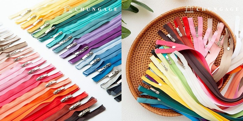 지퍼 고리 손잡이 수선 가방 자크 머리 수리 키트 베이직84종