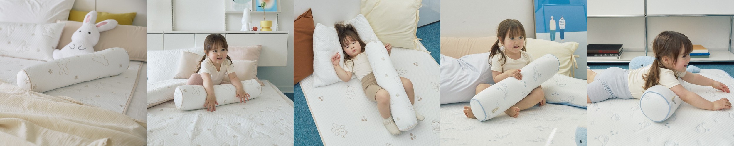 픽서 바디필로우 원형 대형 롱쿠션 안고자는 긴베개 100cm