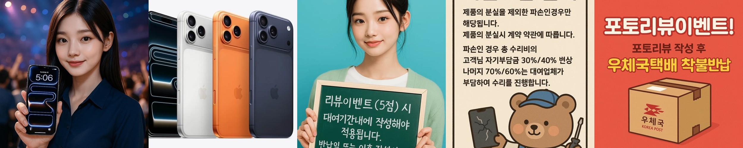 [대여] 아이폰17 프로맥스 대여 렌탈 1일