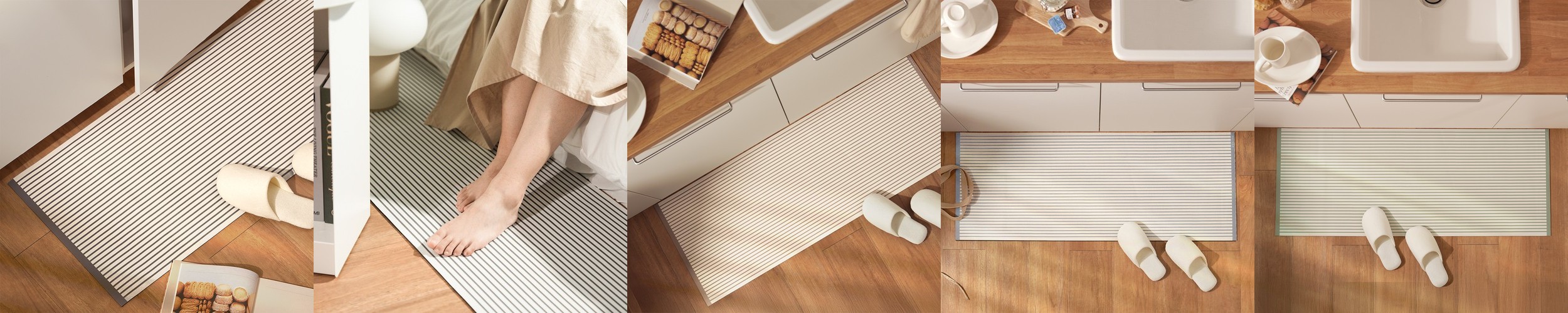 바나코 스플래쉬 빨아쓰는 규조토 발매트 40×60 흡수 건조 매트