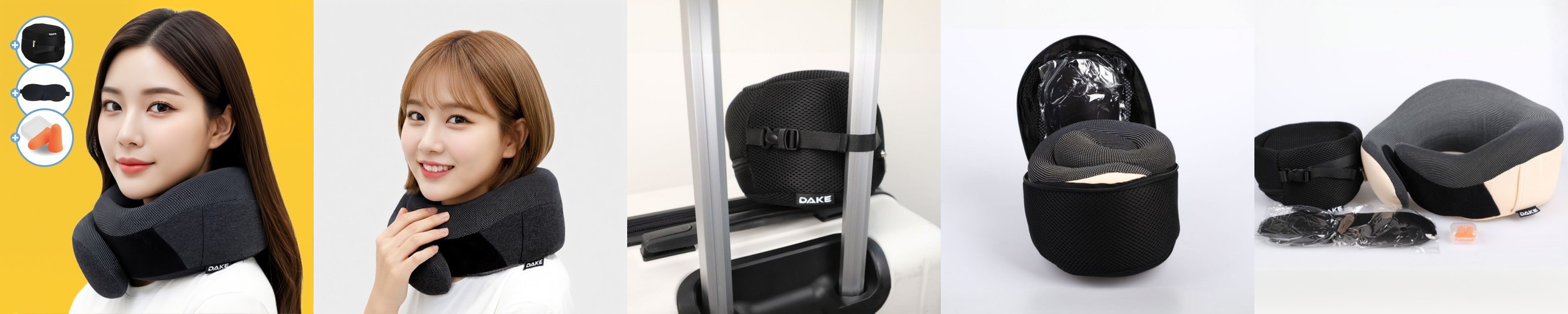 두리프 여행용 목베개 기내용 비행기 휴대용