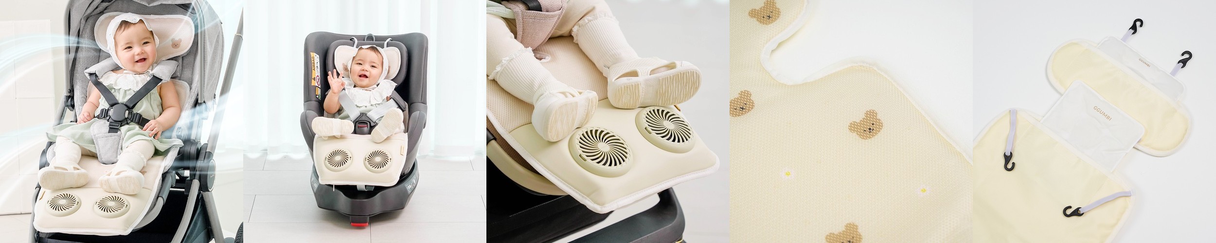 [마롤로뜨] 사계절 유모차 라이너 신생아 카 시트 쿨 마롤빌리지 마고미