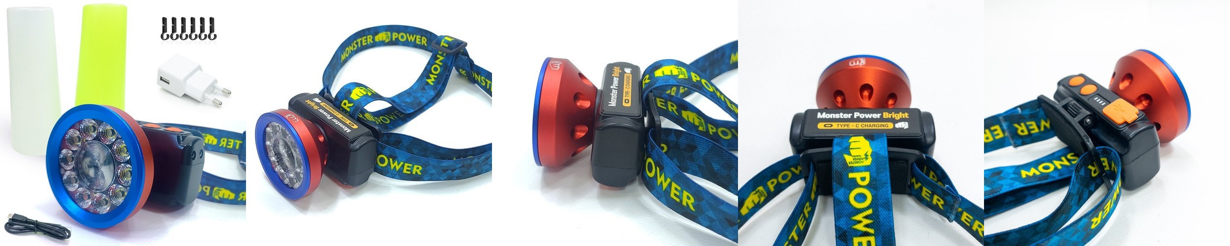 허킨스 울티마 충전식 LED 헤드랜턴 낚시 등산 해루질 안전모