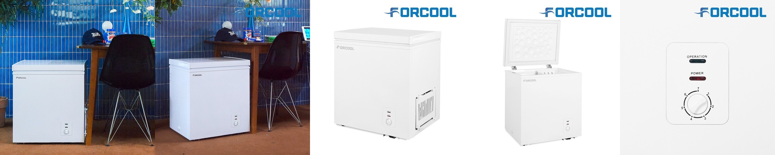 포쿨 미니 냉동고 소형 슬림핏 가정용 급속 업소용 70L