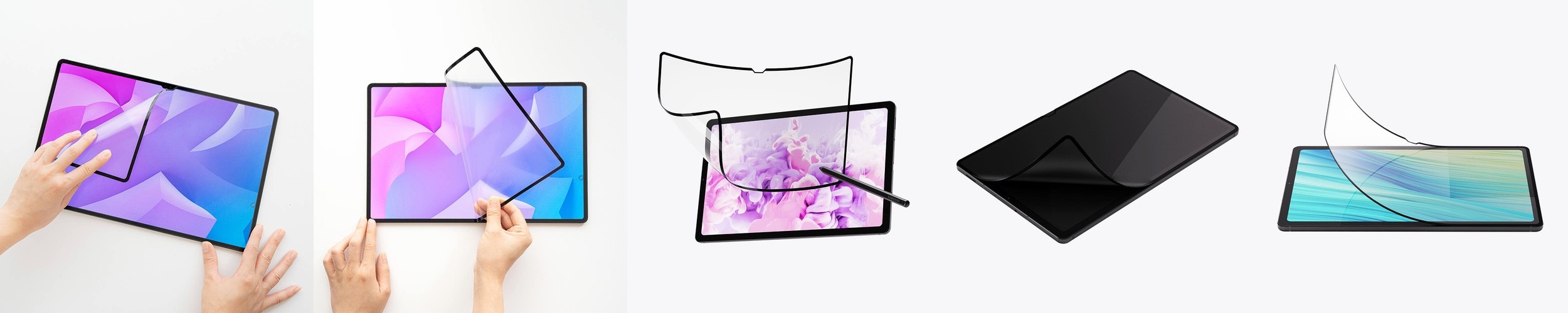 지니비 나노흡착 종이질감필름, 탈부착 저반사 지문방지 갤럭시 탭 S11 Ultra, 1매입