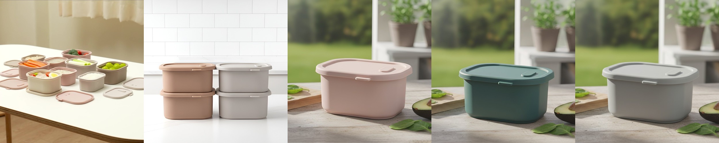 밀폐용 가루세제 캡슐보관함 원터치 캡슐세제통 세제 소분통 1.2리터