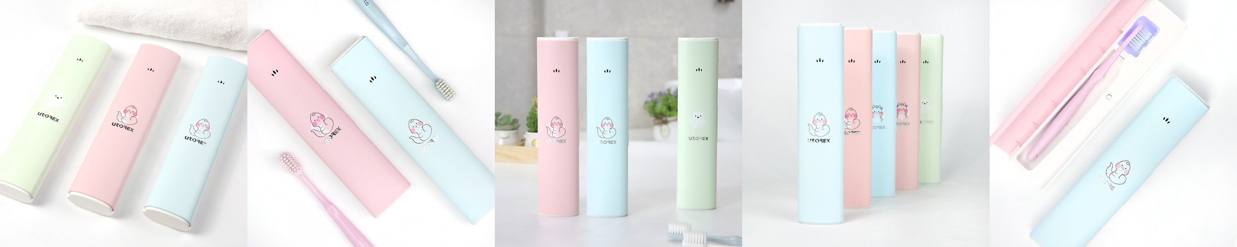 유토렉스 프리미엄 전신형 칫솔살균기 블랙라벨