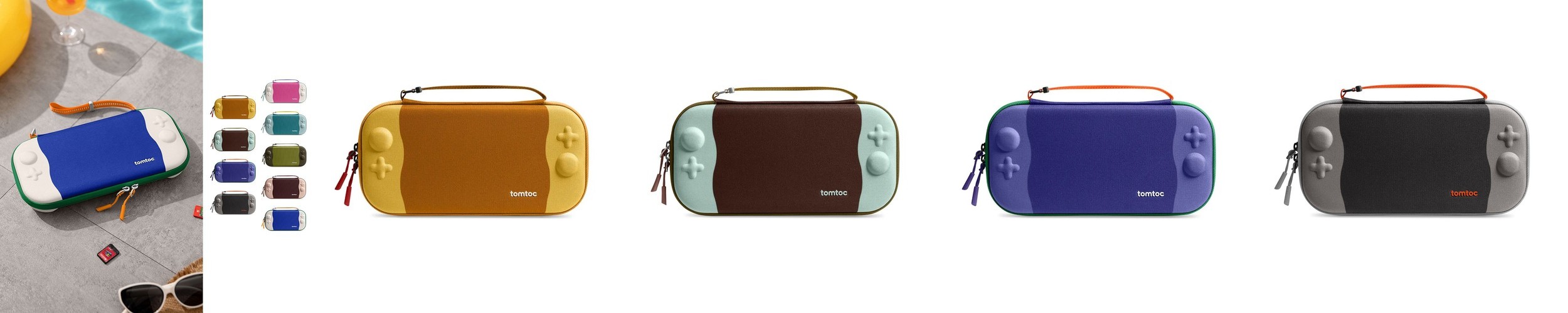 탐탁 G05 닌텐도 스위치2 슬림 하드 케이스 파우치 프로즌에디션 컬러