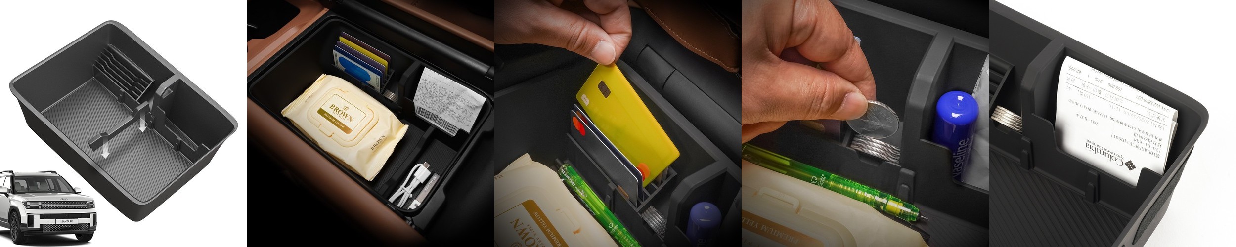 크레이지몬스터 디올뉴 싼타페 MX5 전용 핸드폰 거치대 마운트