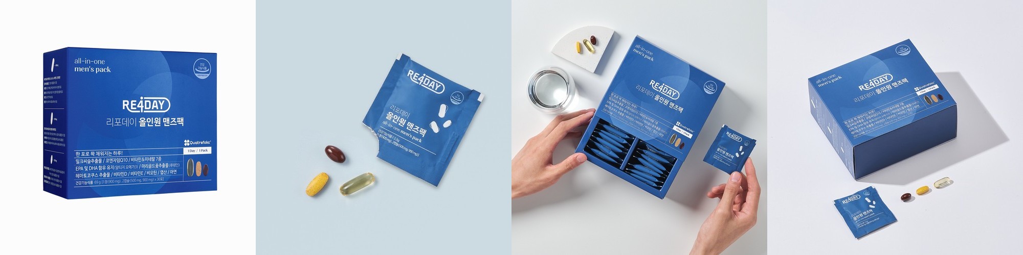 익스트림 남성 올인원 영양제 멀티 종합 비타민 멀티팩 포맨 30포, 1개