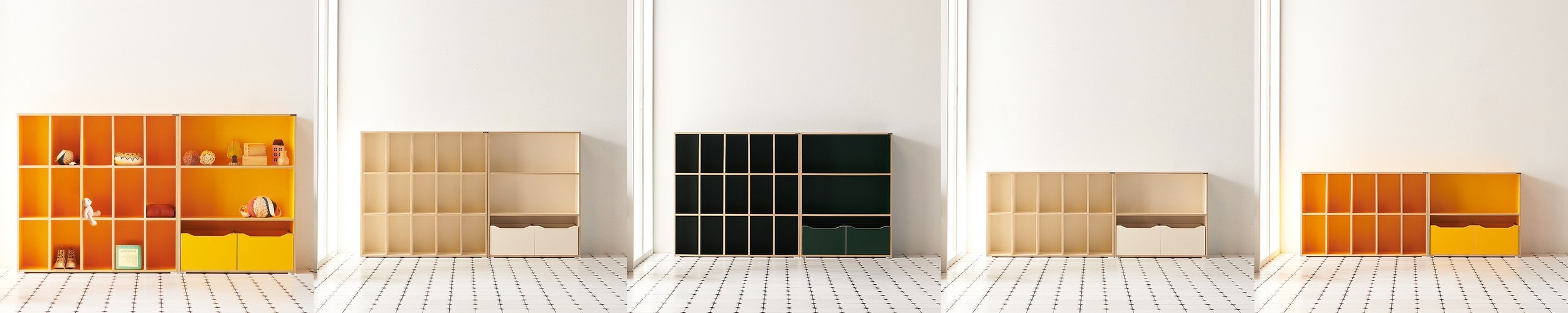 일상드로우 틈새 미니 책장 이동식 낮은 책장 슬림 수납 조립식 338x222x1102mm, 3단, 투명