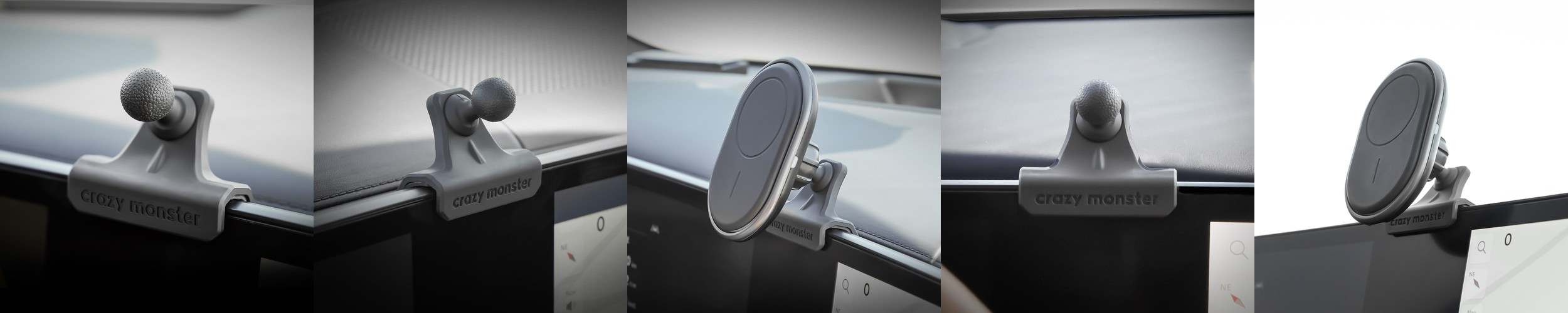 리센 자전거 핸드폰 거치대 진동방지 전동킥보드 오토바이 휴대폰 거치 V25