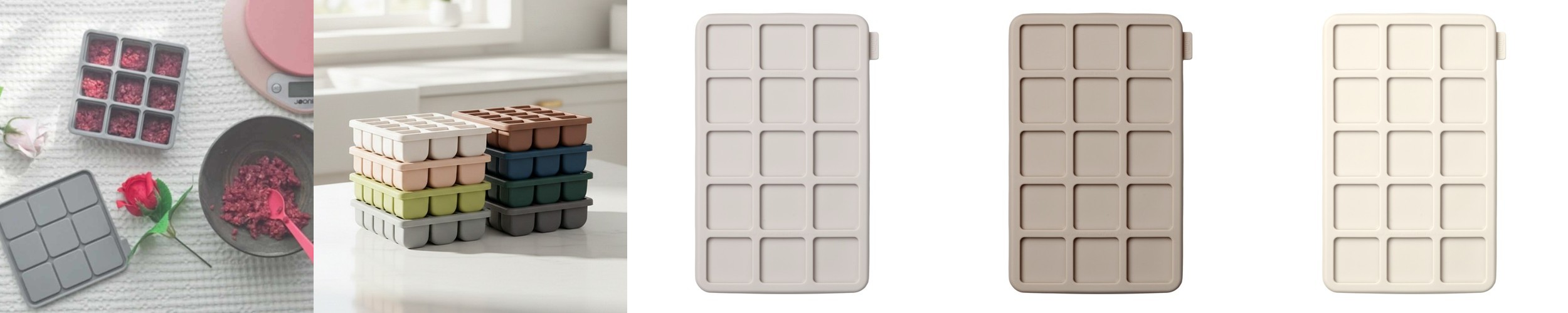 마미스테이블 머핀볼[S] 250ml 최상급 식품등급 실리콘 이유식용기 간식통 밀폐용기