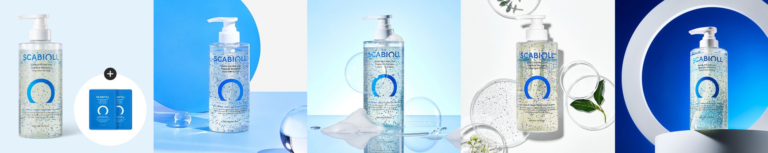 [라운지 ONLY] 아로마티카 로즈마리 스칼프 스케일링 샴푸 180ML + 티트리 퓨리파잉 샴푸 180ML