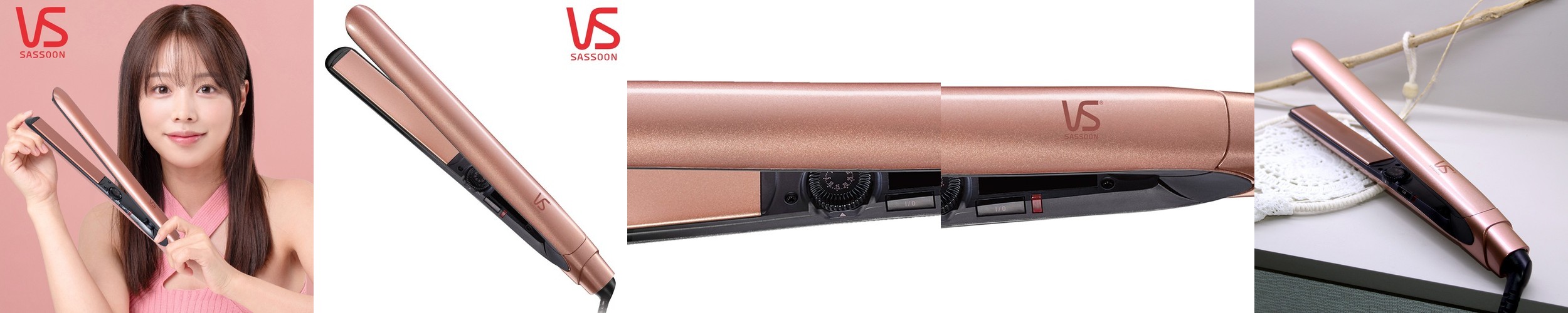 뿌리 볼륨 고데기 판 남자 앞머리 미용실 비달사순 VSCS34PK