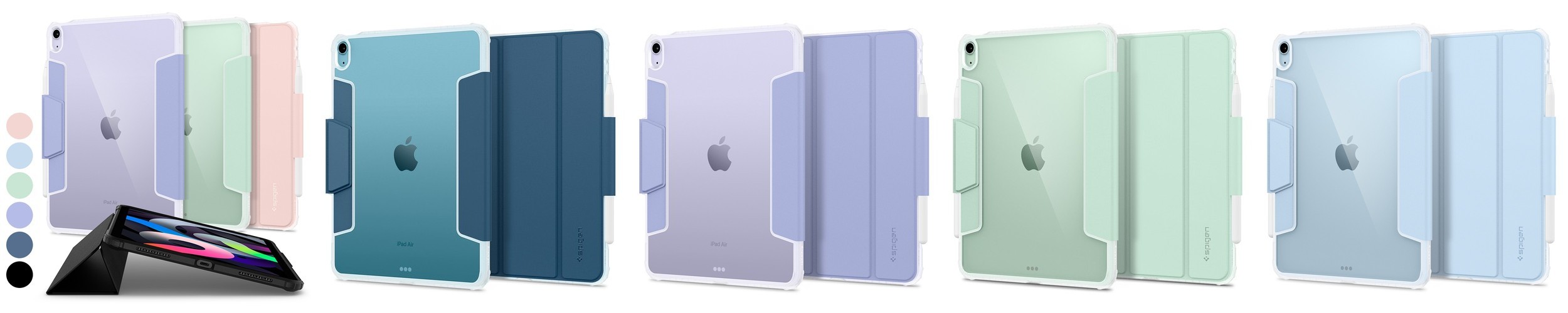 Qi2 15W 인증 슈피겐 갤럭시 맥세이프 케이스 에어스킨하이브리드맥핏 클리어화이트, 갤럭시S26