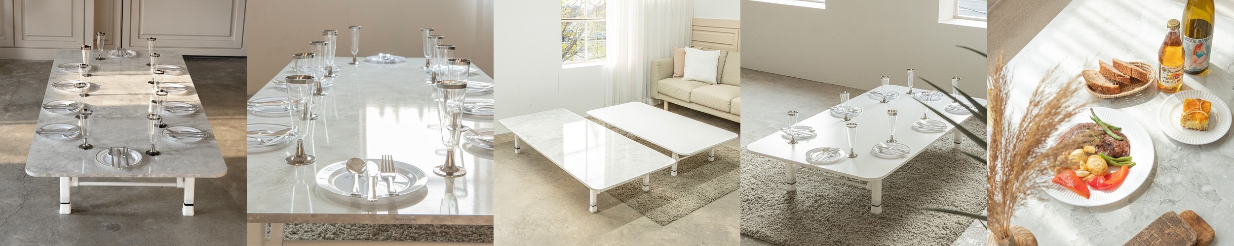 국산 접이식 밥상 교자상 집들이상 큰상 4인용 6인용 테이블 제사상 600X480