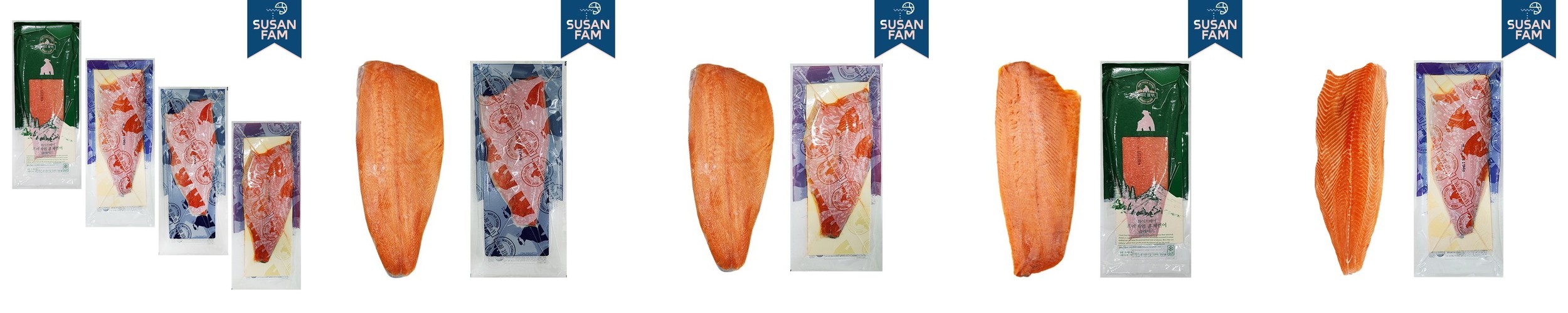 연어포션 스테이크 1kg 연어구이용