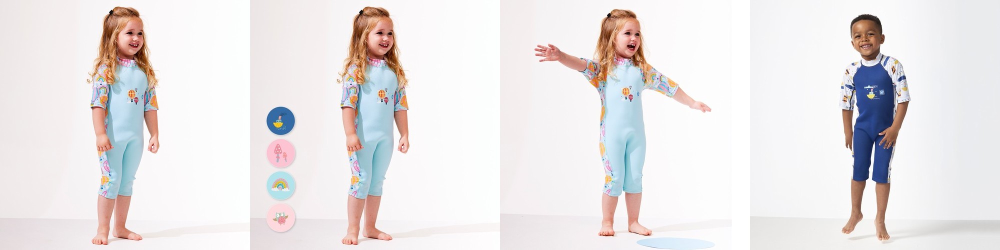 베이비앙 아기 유아 튜브오리 수영복 래쉬가드 2종세트(상의+하의) (팬티or팬츠 택1)