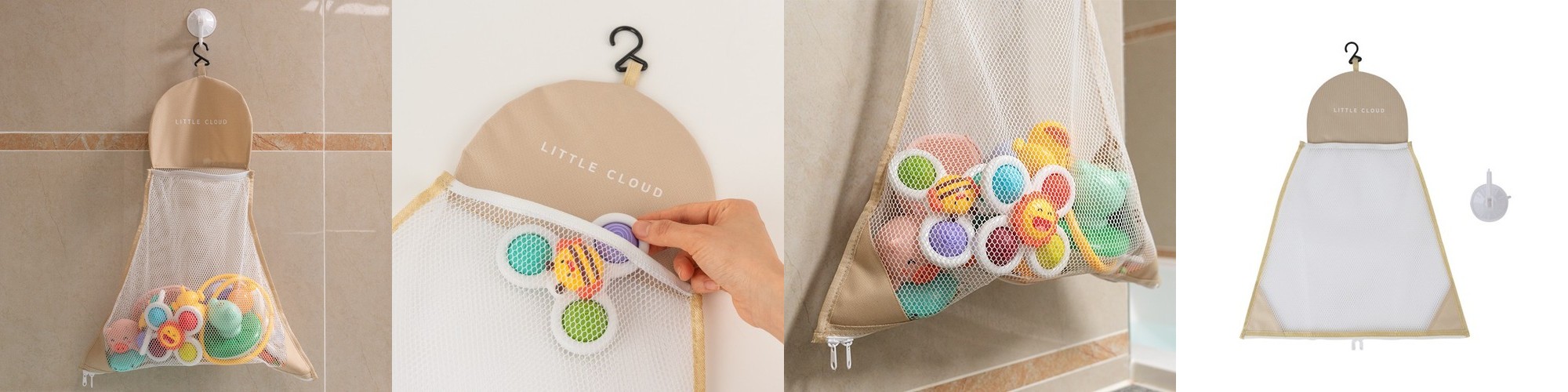 헤이썸머 메쉬백 화이트