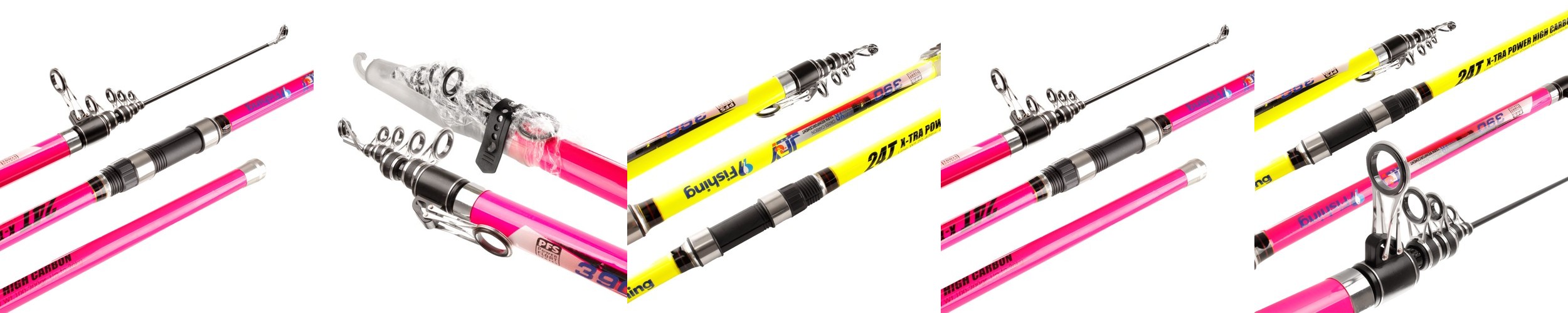 원투대 바다 낚시대 장어 감성돔 원투 낚시 초보 입문용 형광 옐로우 390