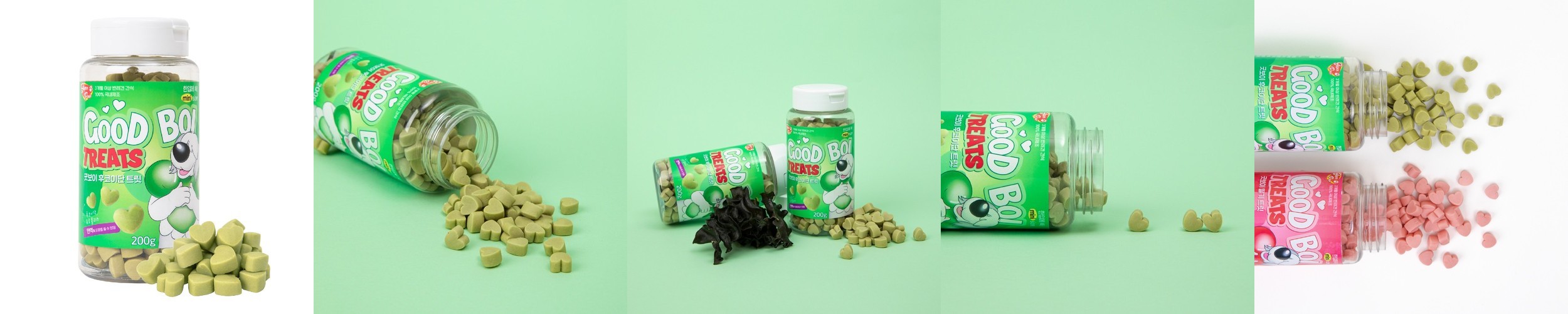 강아지 훈련간식 훈련용간식 칭찬 보상 트레이닝스낵 3종세트