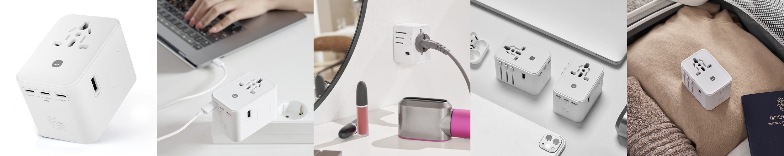 러그박스 납작 멀티탭 플러그 납작머리 납작한 고용량 캠핑 멀티콘센트 3구 1.5m 블랙