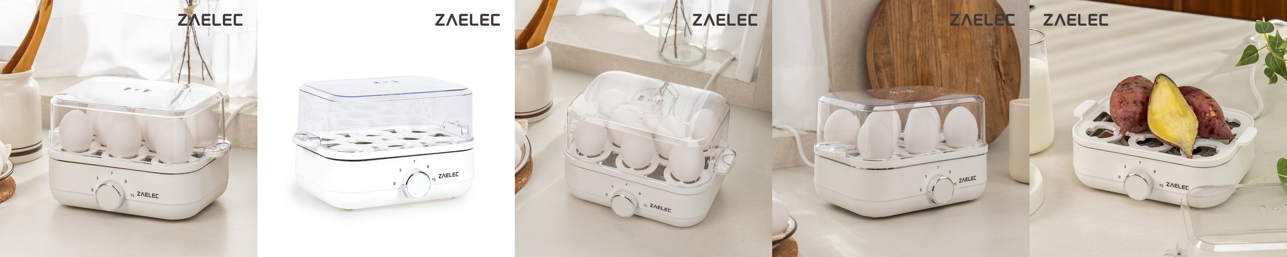 자일렉 타이머 계란찜기 반숙란 반숙 계란삶기 만두 고구마 찜기