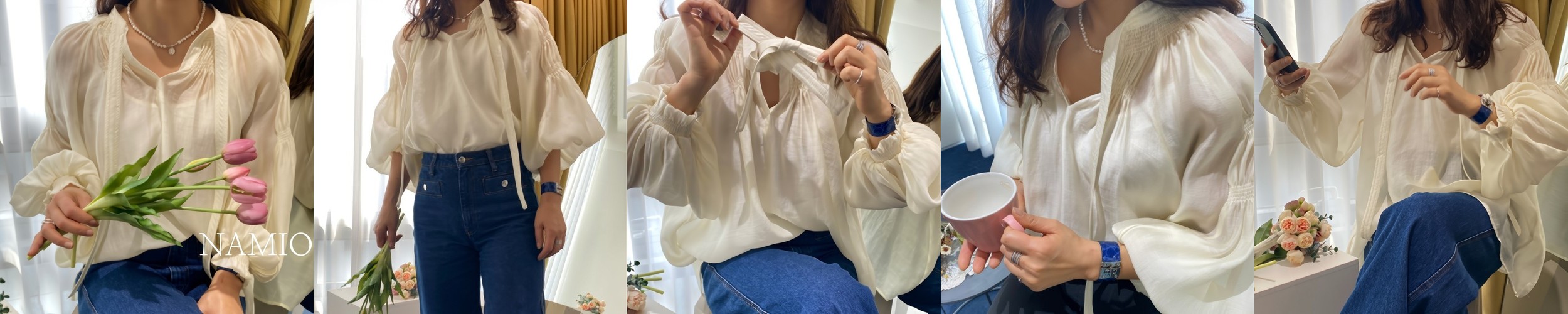 로라벨 슬릿 박시 박스 루즈핏 셔츠 남방 여름 블라우스 거즈 시스루 비치 썸머 롱 오버핏